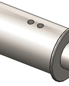 Shaft Ø63,5 for gearmotor auger Ø114 TS